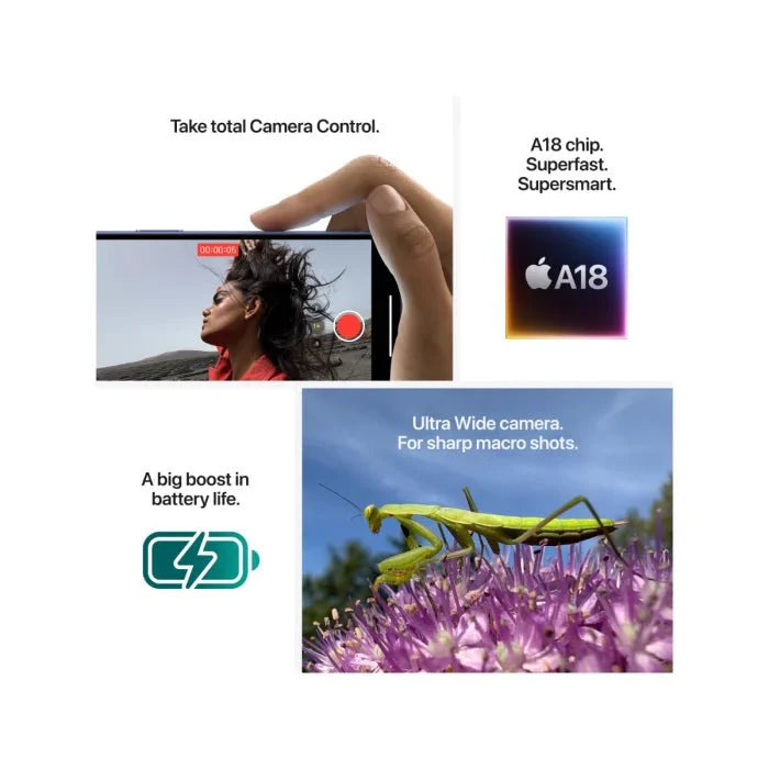 iPhone 16 128GB - Black - Oraxxi